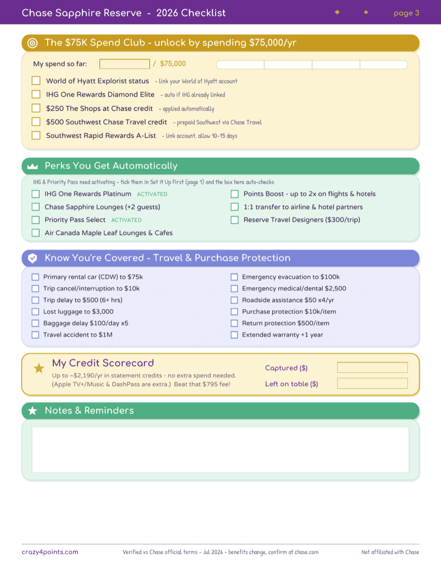 Page 3 · Unlocks, perks & protection